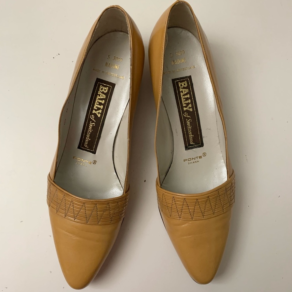 Bally of Switzerland Leather Pumps